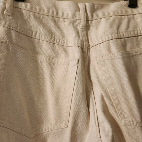 Great Land Womens Off White Jeans oze 12 - Picture 3 of 6